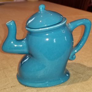Funky Blue Teapot
